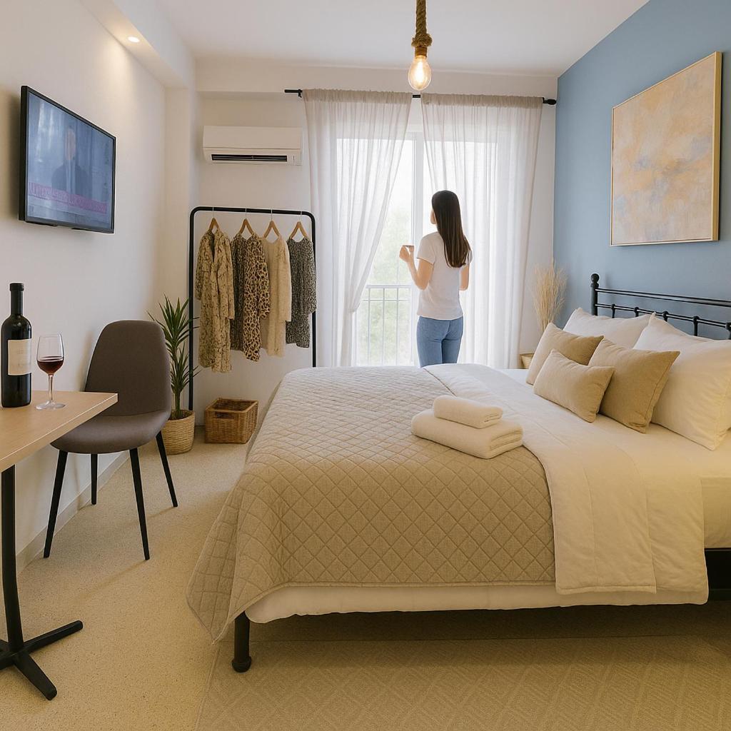 Stylish, Comfy Suite In The Heart Of Афины Экстерьер фото