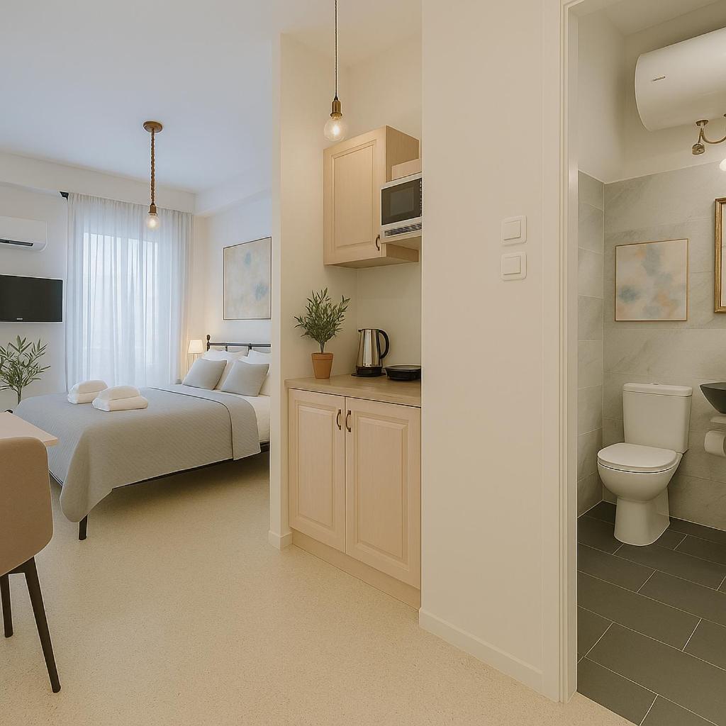 Stylish, Comfy Suite In The Heart Of Афины Экстерьер фото